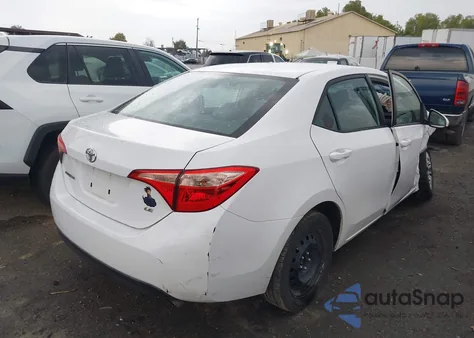 2018 Toyota Corolla Le из США, поврежденный, VIN 5YFBURHE7JP756661